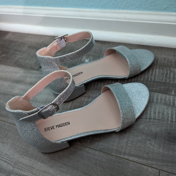 Steve Madden glitter block heels - Picture 2 of 6